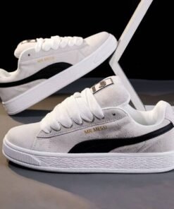 Alternative view of Retro-Inspired Low-Top Skate Shoes