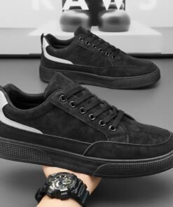 Trendy Casual Lace-Up Shoes for Men – Ready to Ship