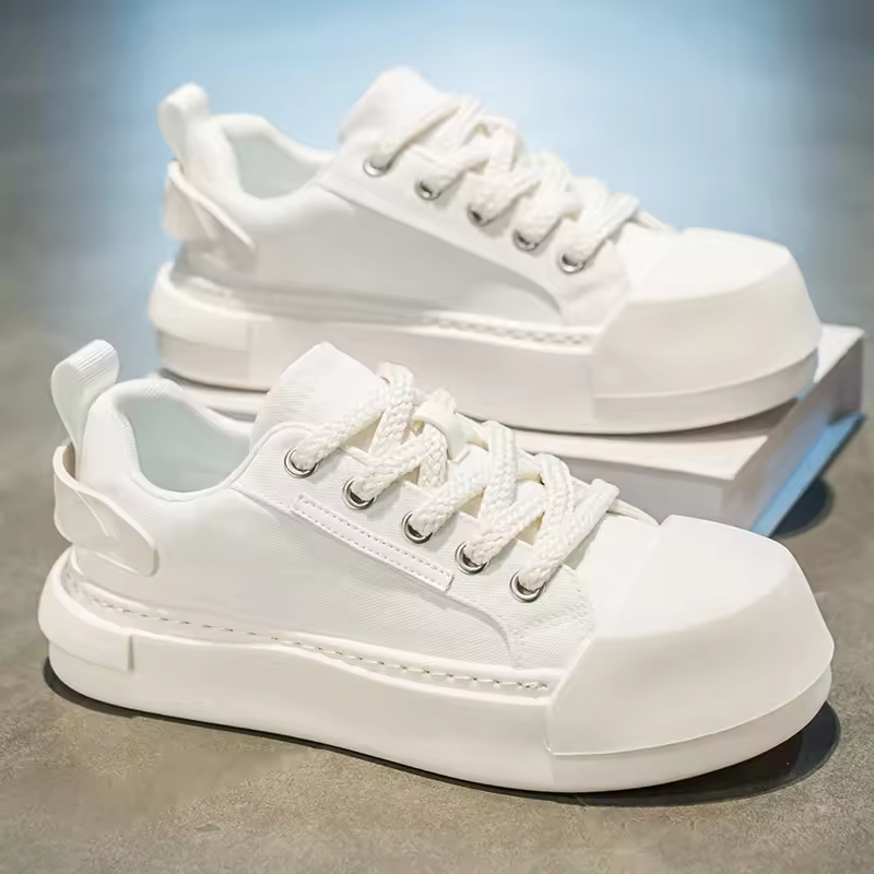 Men’s Low-Top Canvas Casual Shoes - Image 4